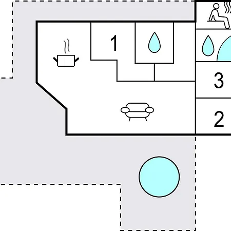 Prázdninový dům Stunning In Henne With Kitchen *